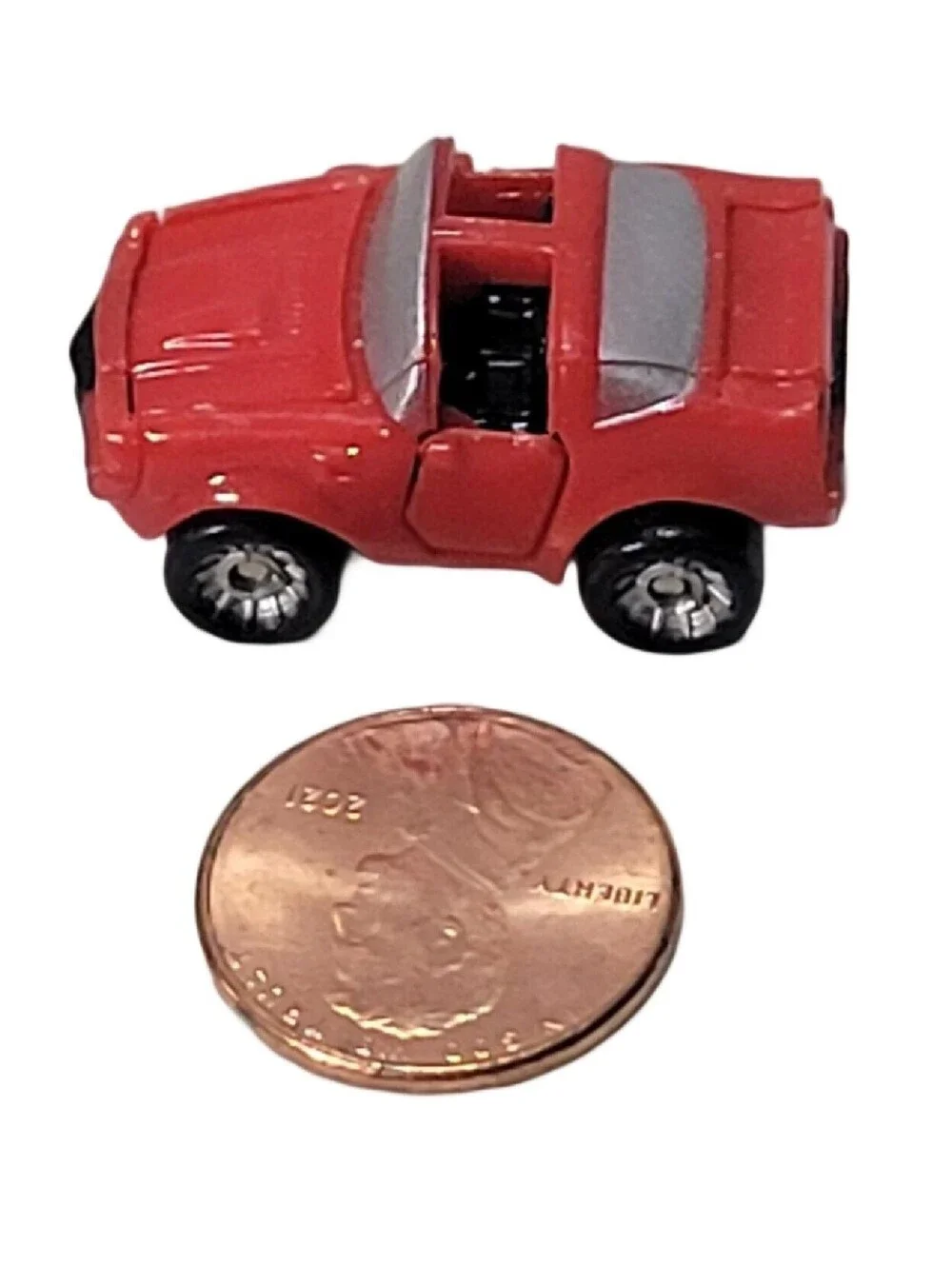 Galoob Micro Machines 1988 Red Chevy Camaro T-Top Vintage Sports Car